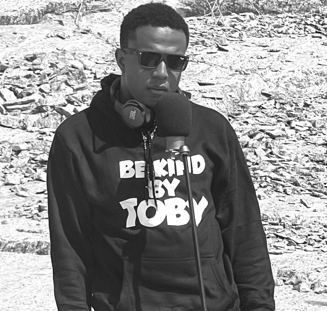 Toby, autistic musician working on his debut album